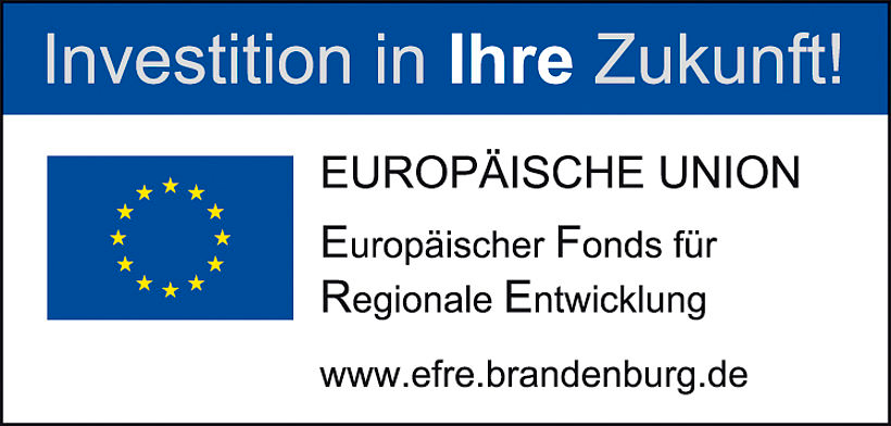 Wort-Bild-Marke des Europäischen Fonds für Regionale Entwicklung